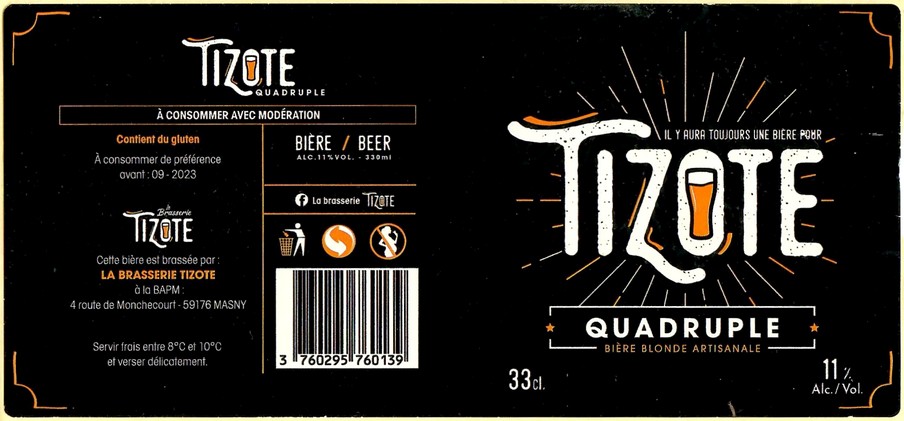 Etiquette BRASSERIE DU PAYS MINIER 27