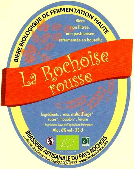 Etiquette BRASSERIE DU PAYS ROCHOIS 03