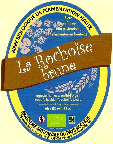Etiquette BRASSERIE DU PAYS ROCHOIS 04