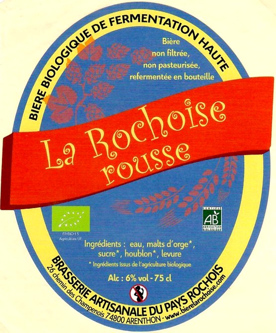 Etiquette BRASSERIE DU PAYS ROCHOIS 05