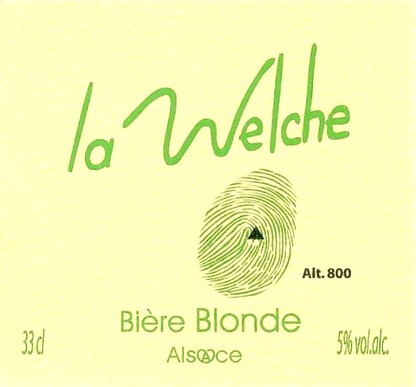 Etiquette BRASSERIE DU PAYS WELCHE 10