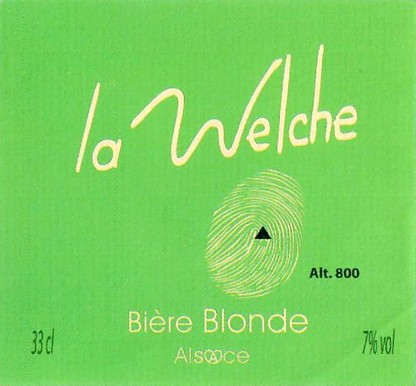 Etiquette BRASSERIE DU PAYS WELCHE 12