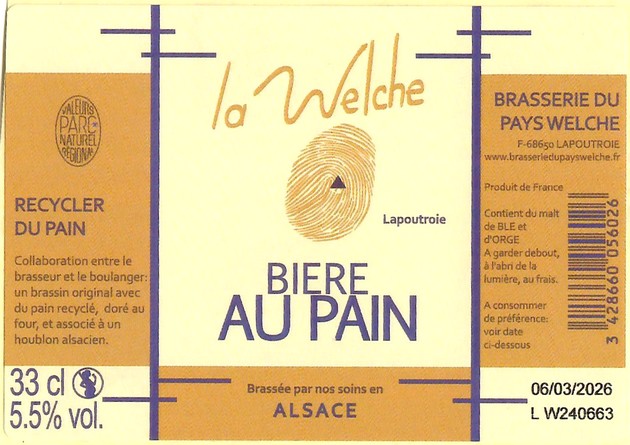 Etiquette BRASSERIE DU PAYS WELCHE 13