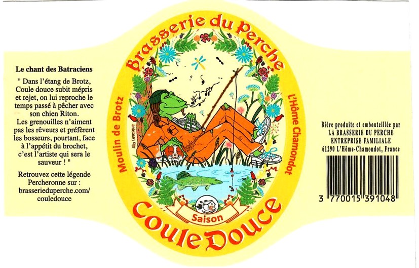 Etiquette BRASSERIE DU PERCHE 01