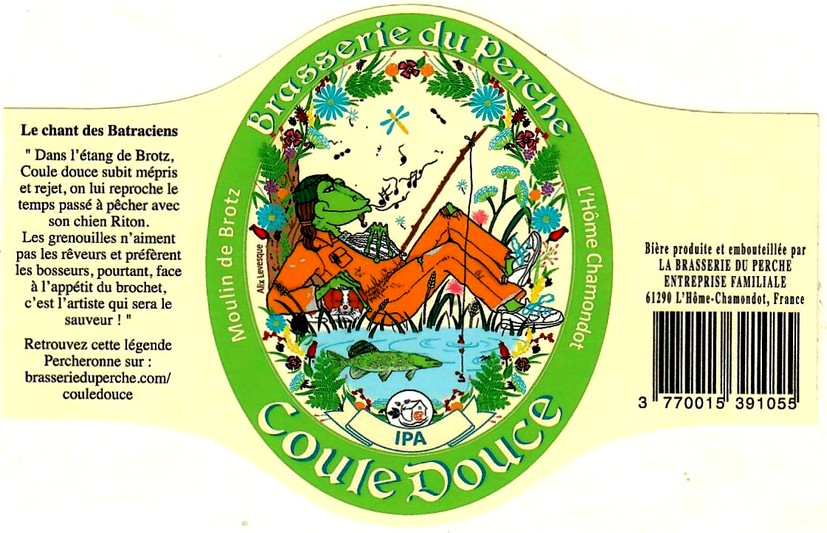Etiquette BRASSERIE DU PERCHE 02