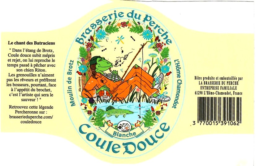 Etiquette BRASSERIE DU PERCHE 03