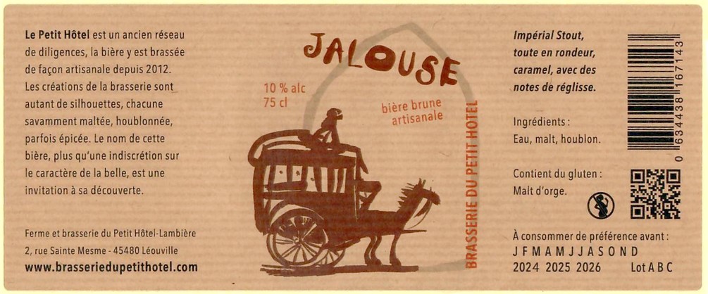 Etiquette BRASSERIE DU PETIT HOTEL 07