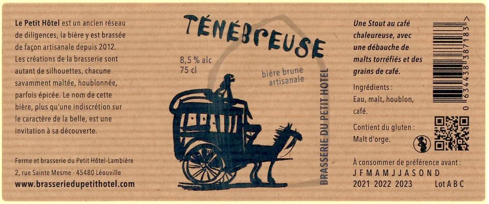 Etiquette BRASSERIE DU PETIT HOTEL 08