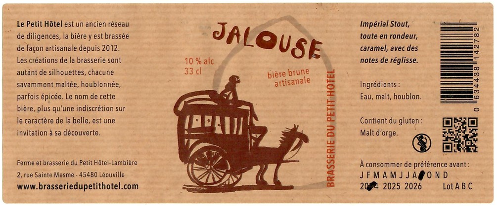 Etiquette BRASSERIE DU PETIT HOTEL 10