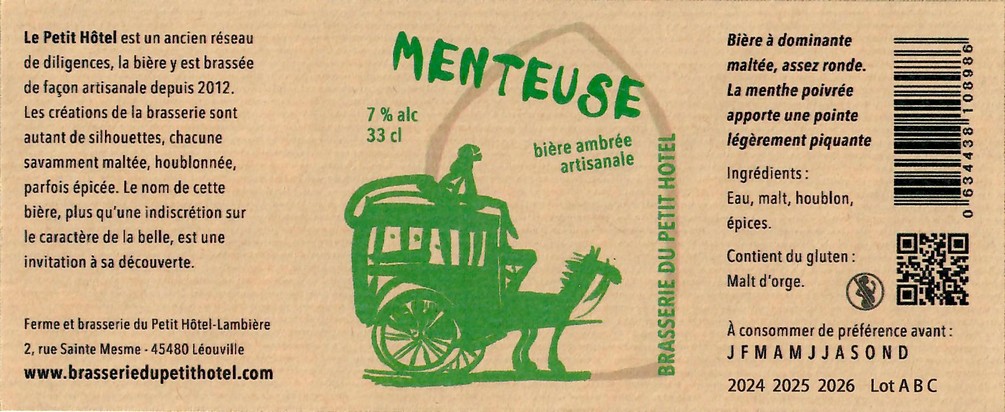 Etiquette BRASSERIE DU PETIT HOTEL 12