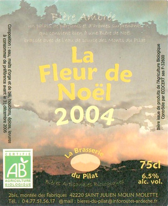 Etiquette BRASSERIE DU PILAT 27