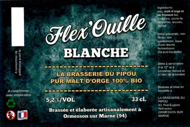 Etiquette BRASSERIE DU PIPOU 02