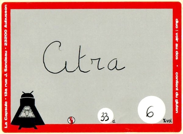 Etiquette BRASSERIE DU PLATEAU 29