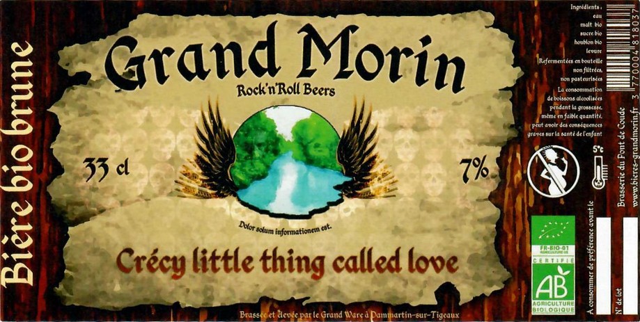 Etiquette BRASSERIE DU PONT DE COUDE 03