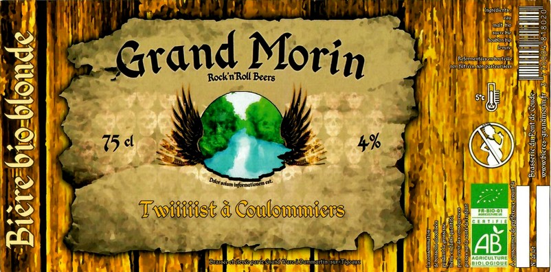 Etiquette BRASSERIE DU PONT DE COUDE 07