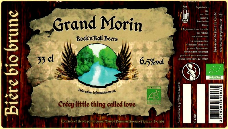 Etiquette BRASSERIE DU PONT DE COUDE 08