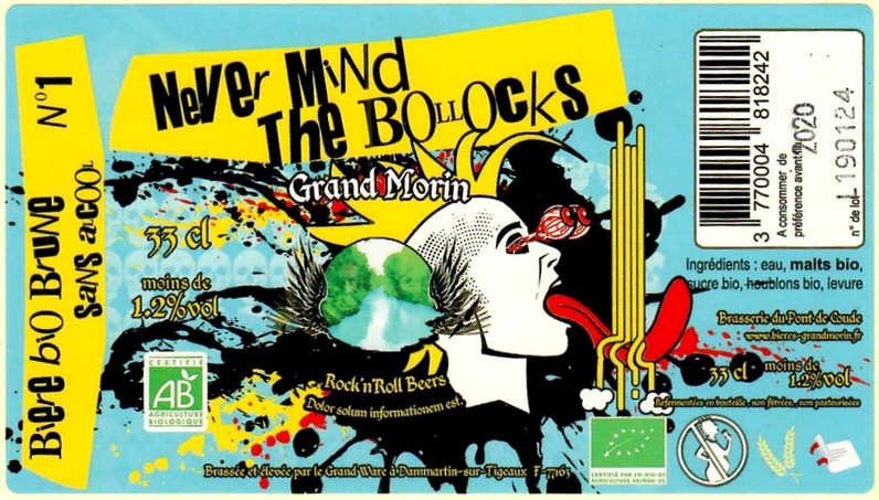 Etiquette BRASSERIE DU PONT DE COUDE 12