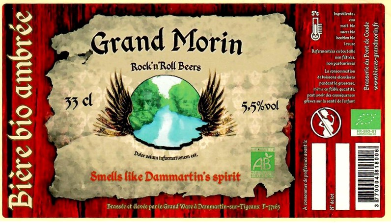 Etiquette BRASSERIE DU PONT DE COUDE 13