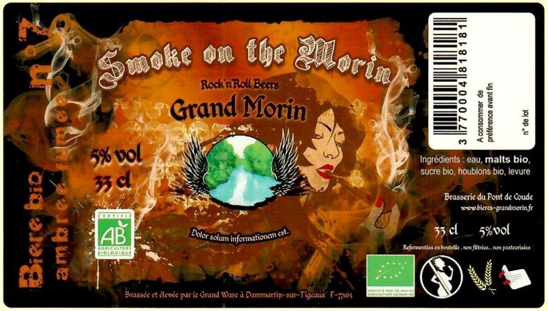 Etiquette BRASSERIE DU PONT DE COUDE 14