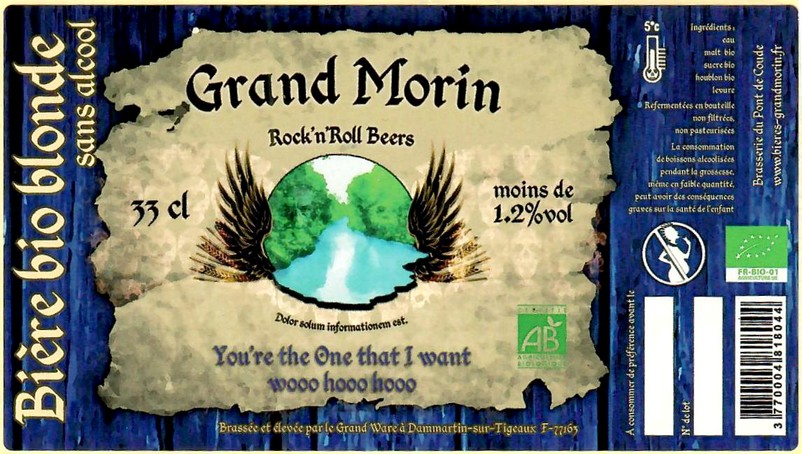 Etiquette BRASSERIE DU PONT DE COUDE 19