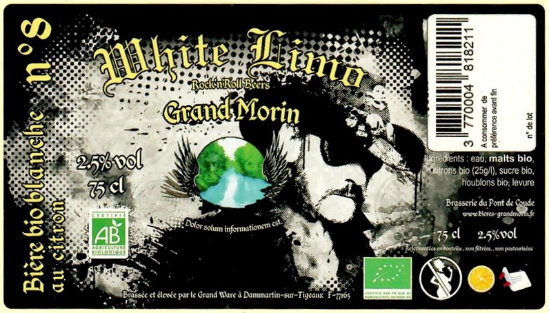 Etiquette BRASSERIE DU PONT DE COUDE 20