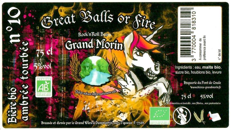 Etiquette BRASSERIE DU PONT DE COUDE 23