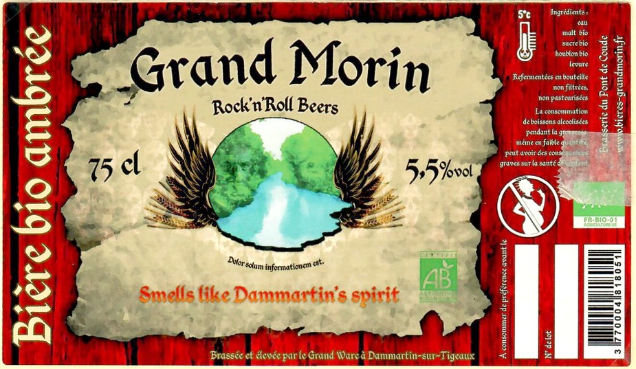 Etiquette BRASSERIE DU PONT DE COUDE 31