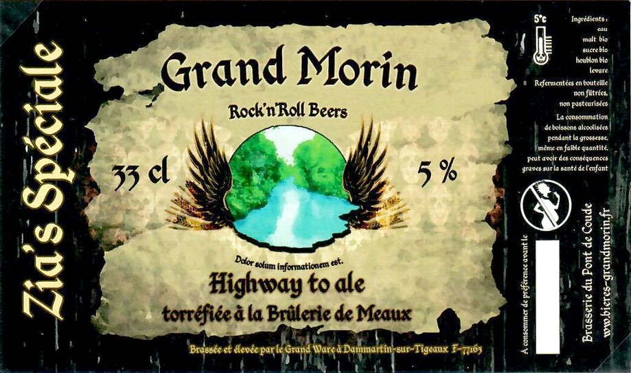 Etiquette BRASSERIE DU PONT DE COUDE 32