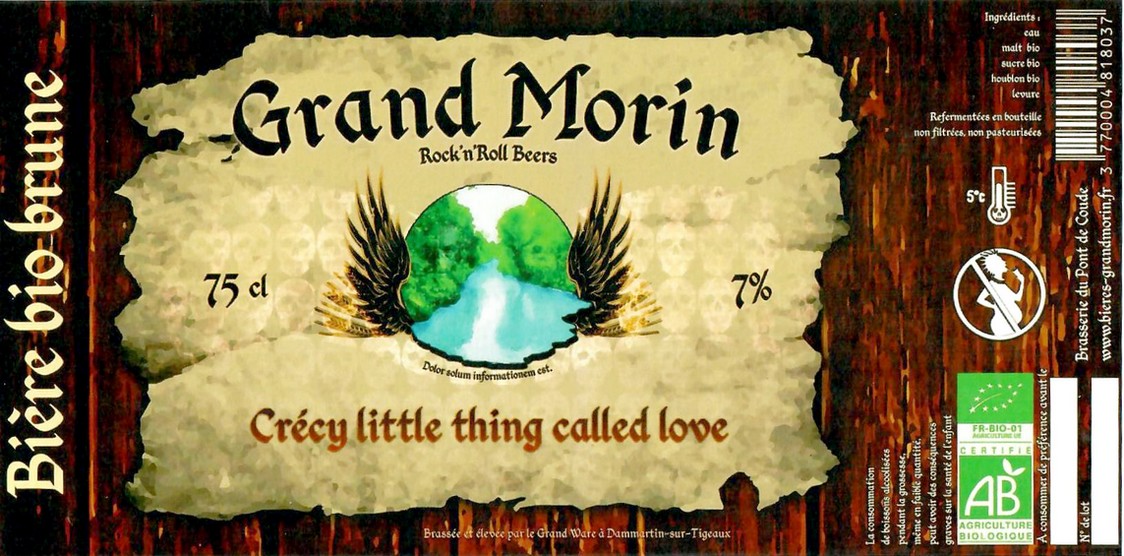 Etiquette BRASSERIE DU PONT DE COUDE 37