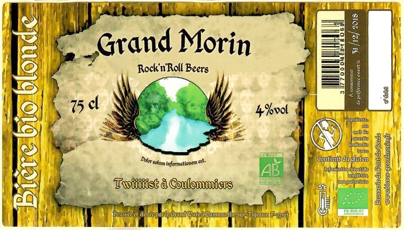 Etiquette BRASSERIE DU PONT DE COUDE 41