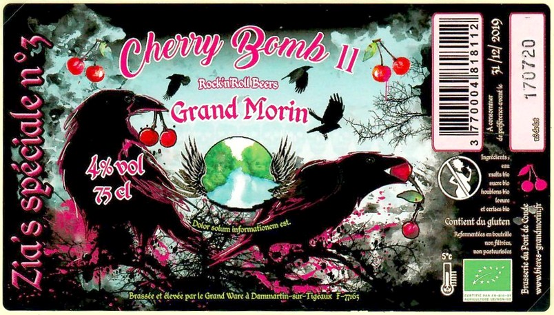 Etiquette BRASSERIE DU PONT DE COUDE 42