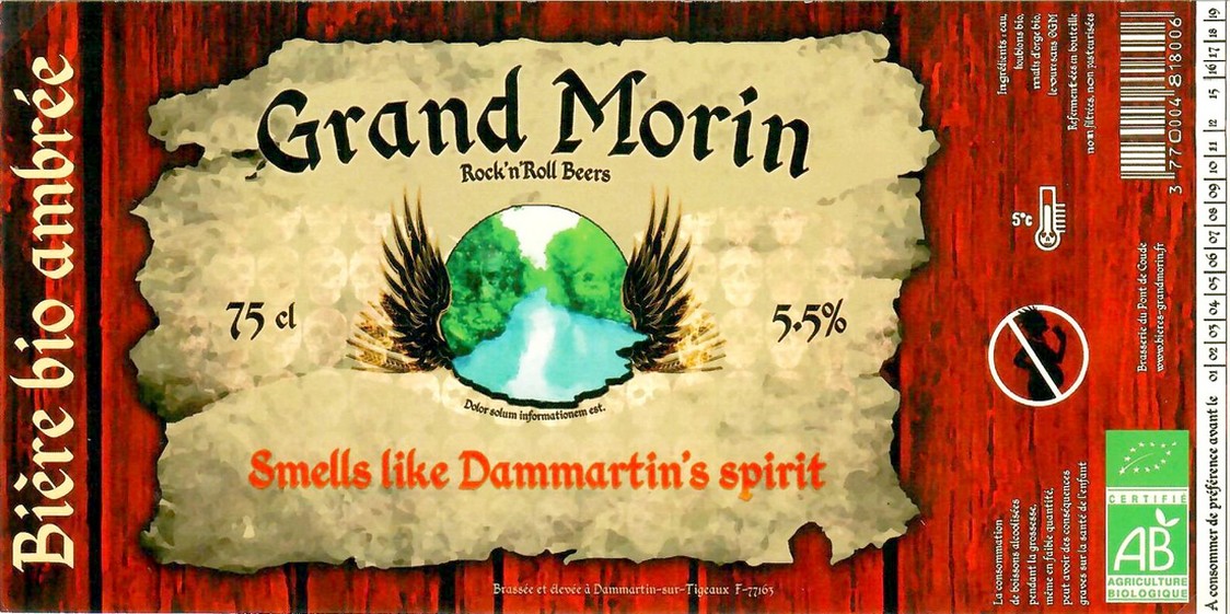 Etiquette BRASSERIE DU PONT DE COUDE 49