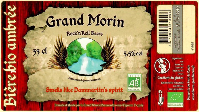 Etiquette BRASSERIE DU PONT DE COUDE 50