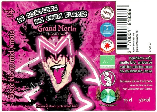 Etiquette BRASSERIE DU PONT DE COUDE 66