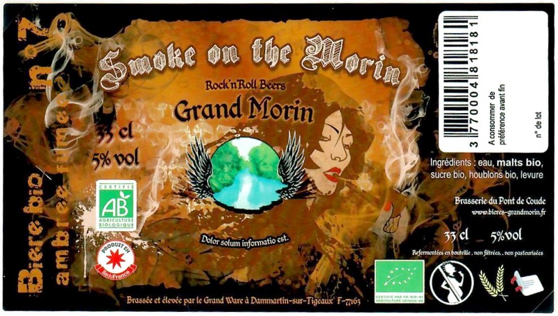 Etiquette BRASSERIE DU PONT DE COUDE 67