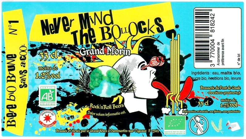 Etiquette BRASSERIE DU PONT DE COUDE 69