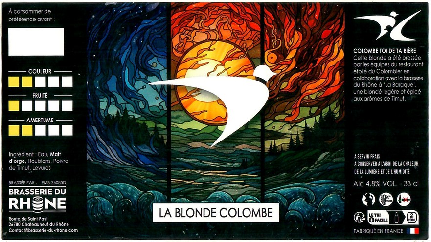 Etiquette BRASSERIE DU RHONE 05