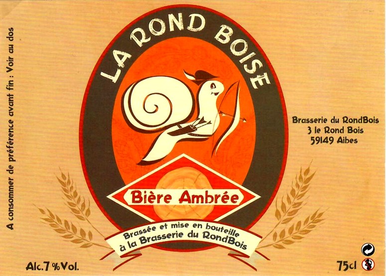 etiquette BRASSERIE DU RONDBOIS 01
