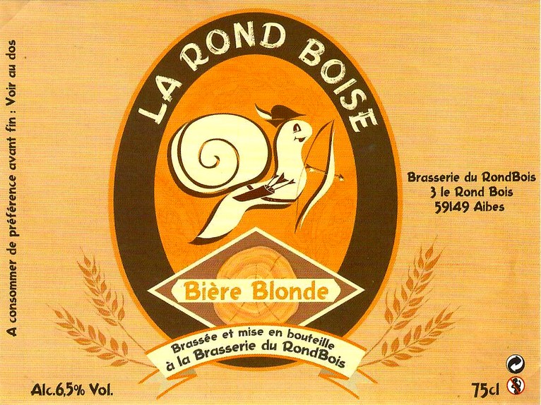 etiquette BRASSERIE DU RONDBOIS 02