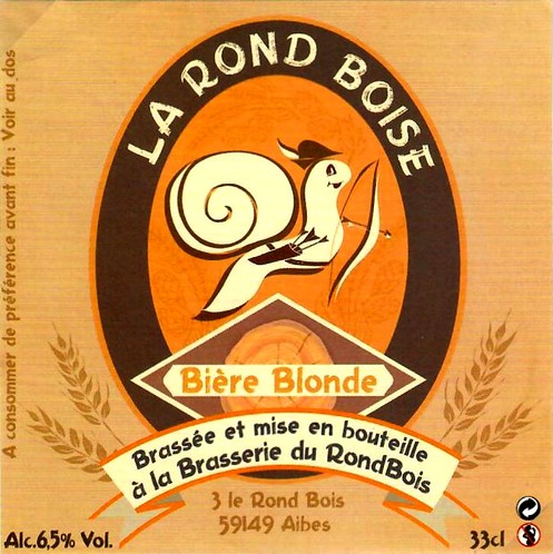etiquette BRASSERIE DU RONDBOIS 06