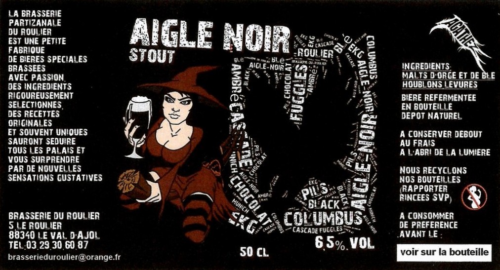 Etiquette BRASSERIE DU ROULIER 02