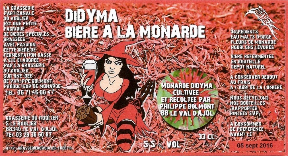 Etiquette BRASSERIE DU ROULIER 04