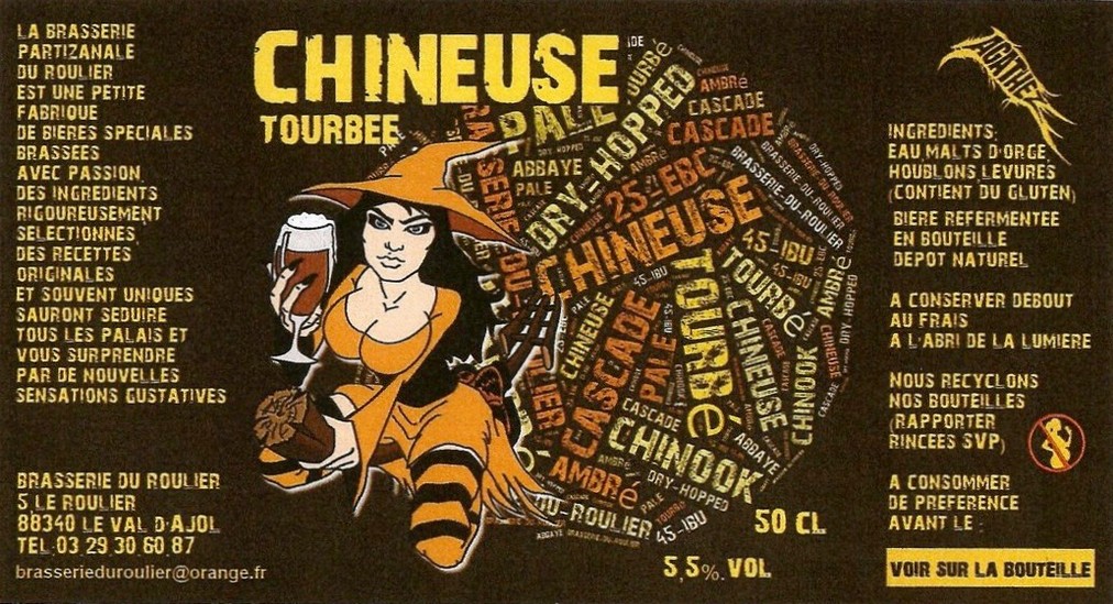 Etiquette BRASSERIE DU ROULIER 07