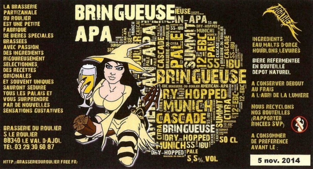 Etiquette BRASSERIE DU ROULIER 15