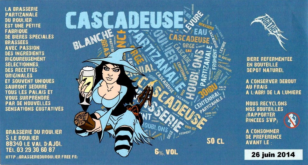 Etiquette BRASSERIE DU ROULIER 24