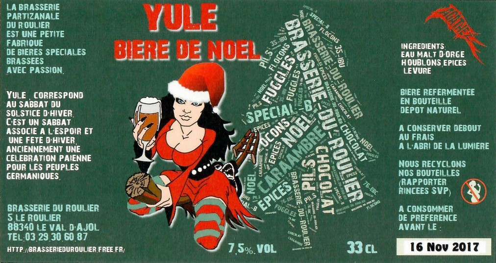 Etiquette BRASSERIE DU ROULIER 31