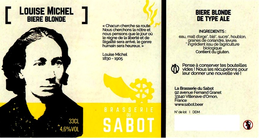 etiquette BRASSERIE DU SABOT 03