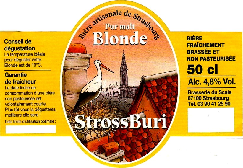 etiquette BRASSERIE DU SCALA 04