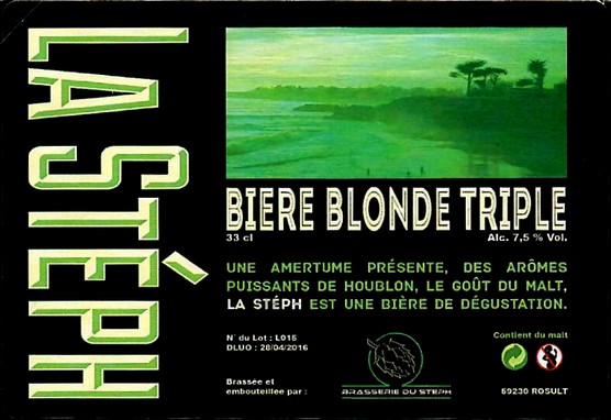 etiquette BRASSERIE DU STEPH 07