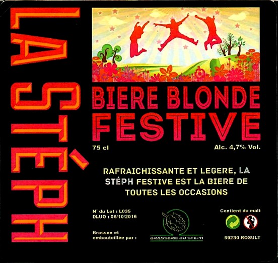 etiquette BRASSERIE DU STEPH 09